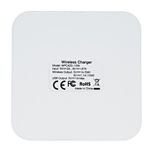 Additional Image 1 - a white square object with black text