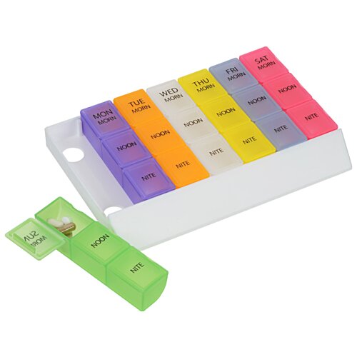 Additional Image 2 - a plastic container with different colored containers