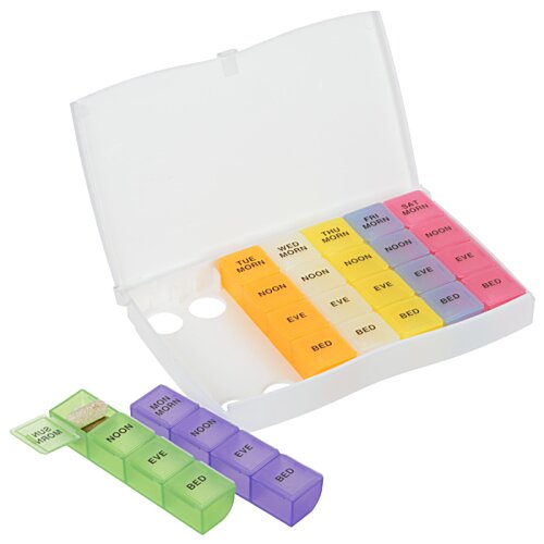 Additional Image 2 - a plastic container with different colored objects