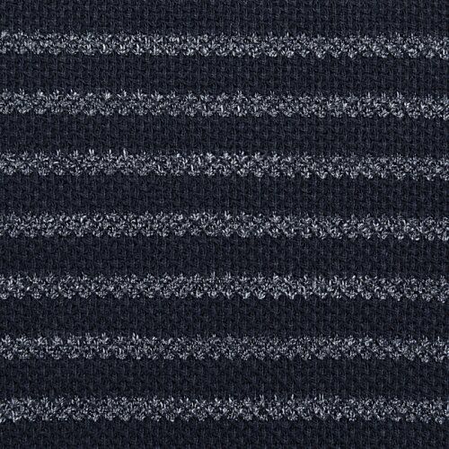 Additional Image 2 - a black and white striped fabric