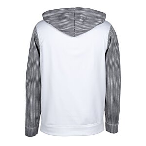 Additional Image 1 - a white and grey hoodie