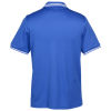 View Image 2 of 3 of CrownLux Performance Plaited Tipped Polo - Men's