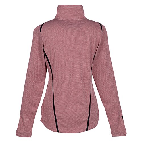Additional Image 1 - a pink shirt with black stripes