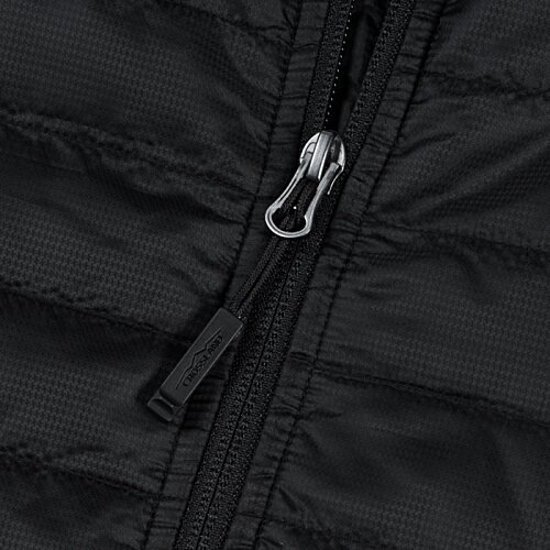 Additional Image 3 - a zipper on a black jacket