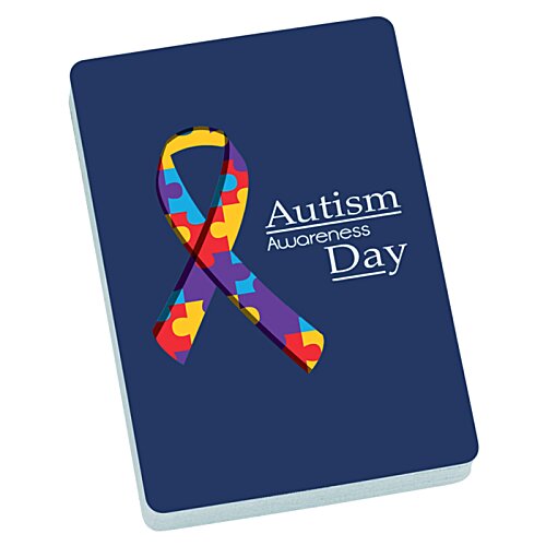 Additional Image 4 - a blue card with a colorful ribbon