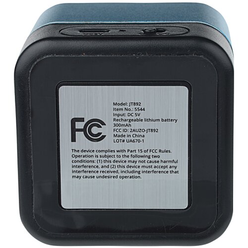 Additional Image 5 - a black square box with white label