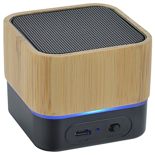 Additional Image 4 - a black and brown cube with a blue light