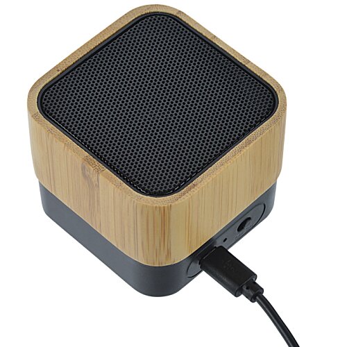 Additional Image 5 - a black and brown cube with a black cord