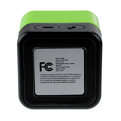 Additional Image 5 - a green and black square box