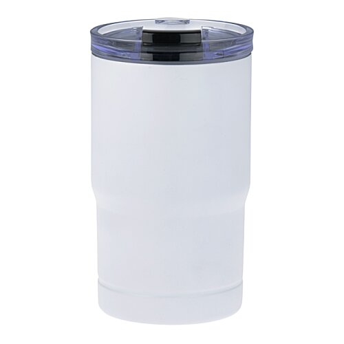 Additional Image 1 - a white cup with a black lid
