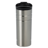 Additional Image 2 - a silver and black coffee mug