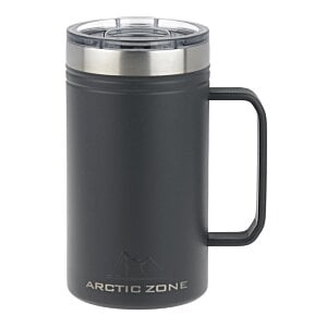Additional Image 1 - a black coffee mug with a handle