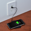 View Image 4 of 5 of Compact Qi Wireless Charging Pad - 24 hr