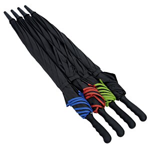 Additional Image 1 - a group of black umbrellas