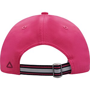 Additional Image 1 - a pink hat with a black strap