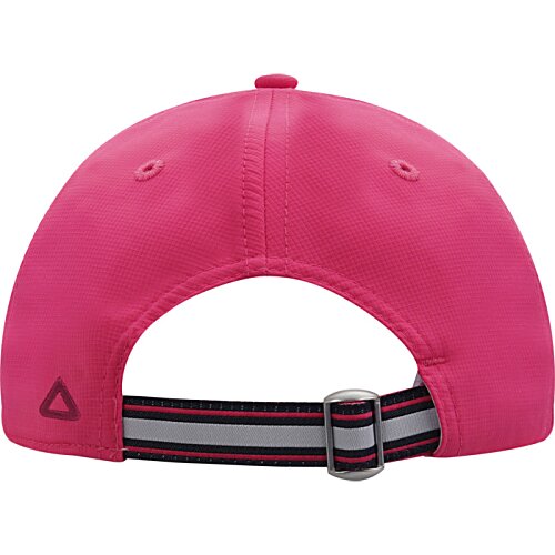 Additional Image 1 - a pink hat with a black strap