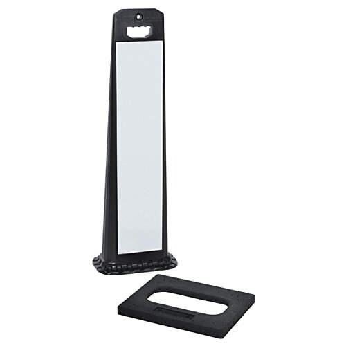 Additional Image 1 - a black rectangular object with a white border