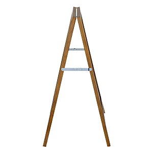 Additional Image 2 - a wooden ladder with a blue ladder