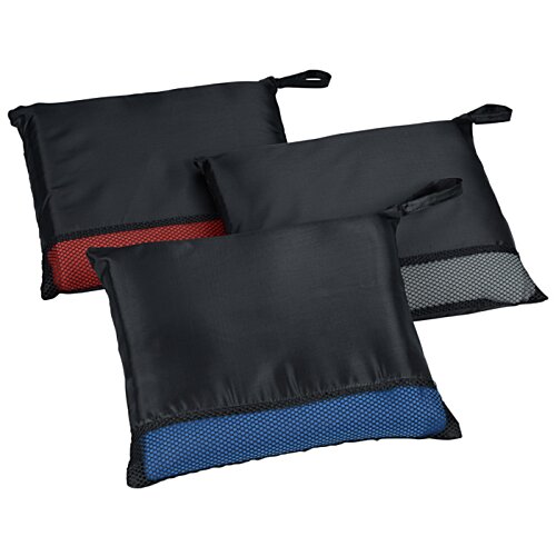 Additional Image 1 - a group of black and blue pillows