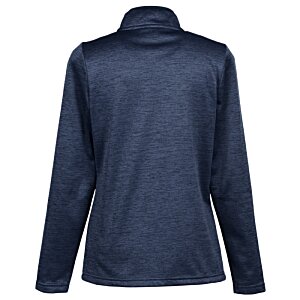 Additional Image 1 - a back view of a blue jacket