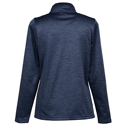 Additional Image 1 - a back view of a blue jacket