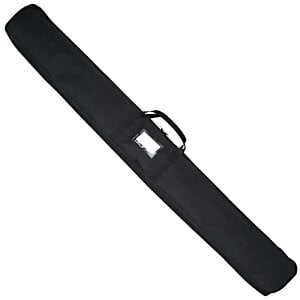 Additional Image 2 - a black strap with a white logo