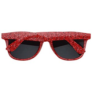 Additional Image 1 - a red sunglasses with black lenses