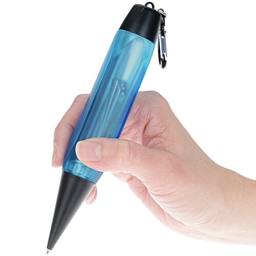 Additional Image 1 - a hand holding a blue pen