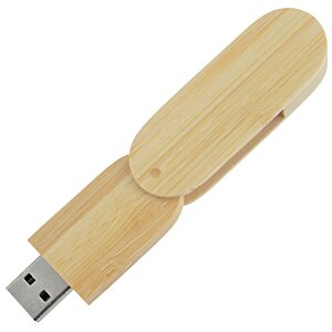Additional Image 4 - a wooden usb drive with a silver lid
