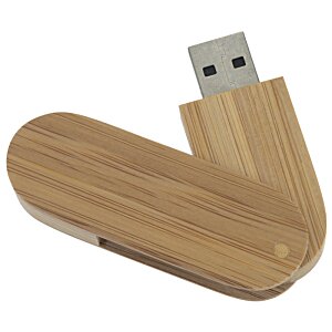 Additional Image 2 - a wooden usb drive with a white cover