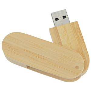 Additional Image 3 - a wooden usb drive with a white cover