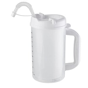 Additional Image 2 - a white plastic mug with a handle