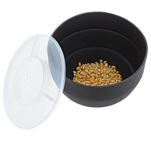 Additional Image 2 - a black bowl with a lid open