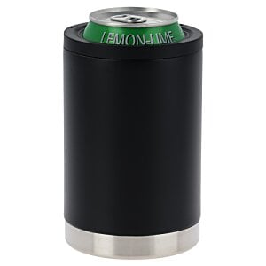 Additional Image 2 - a black and silver can with green top