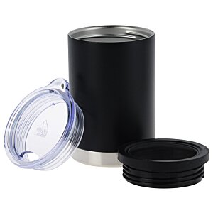 Additional Image 3 - a black and silver container with a clear lid