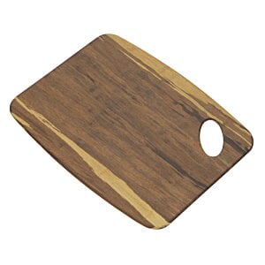 Additional Image 1 - a wooden cutting board with a hole