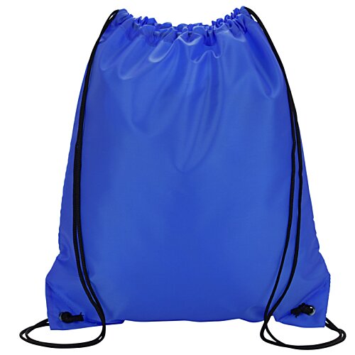 Additional Image 1 - a blue backpack with black straps
