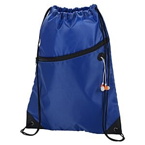 Additional Image 2 - a blue bag with black straps
