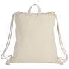 View Image 2 of 2 of Recycled 8 oz. Cotton Drawstring Sportpack - 24 hr