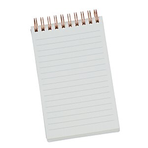 Additional Image 1 - a spiral bound notebook with a white cover