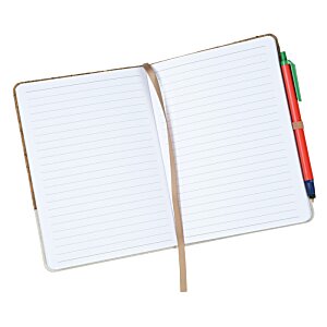 Additional Image 1 - a white paper with a red and green stripe on it