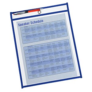 Additional Image 2 - a blue and white paper with a red border