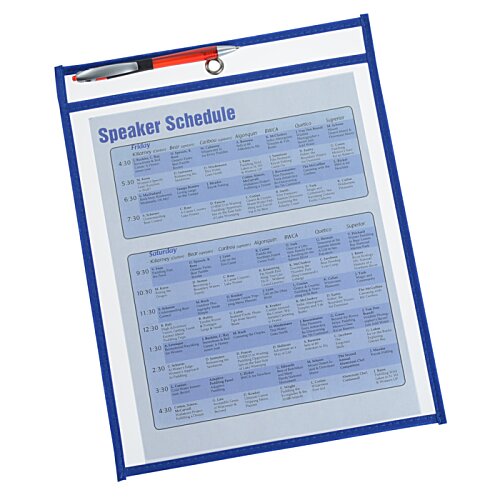 Additional Image 2 - a blue and white paper with a red border