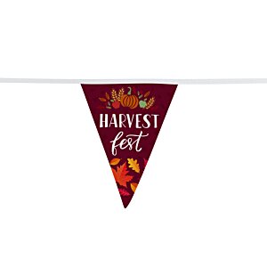 Additional Image 1 - a red triangle flag with white text