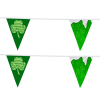 View Image 2 of 2 of 20' Triangle Pennant String - 12" x 9" - 11 Pennants - Two Sided - Alternating
