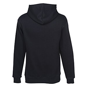 Additional Image 1 - a black hoodie with a white background