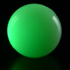 View Image 2 of 8 of Blinky Rubber Bouncy Ball - Multicolor
