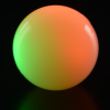 View Image 8 of 8 of Blinky Rubber Bouncy Ball - Multicolor