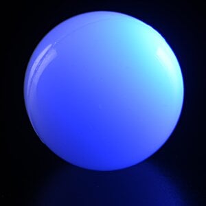 Additional Image 5 - a blue ball on a black background