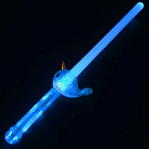 Additional Image 2 - a blue light up sword